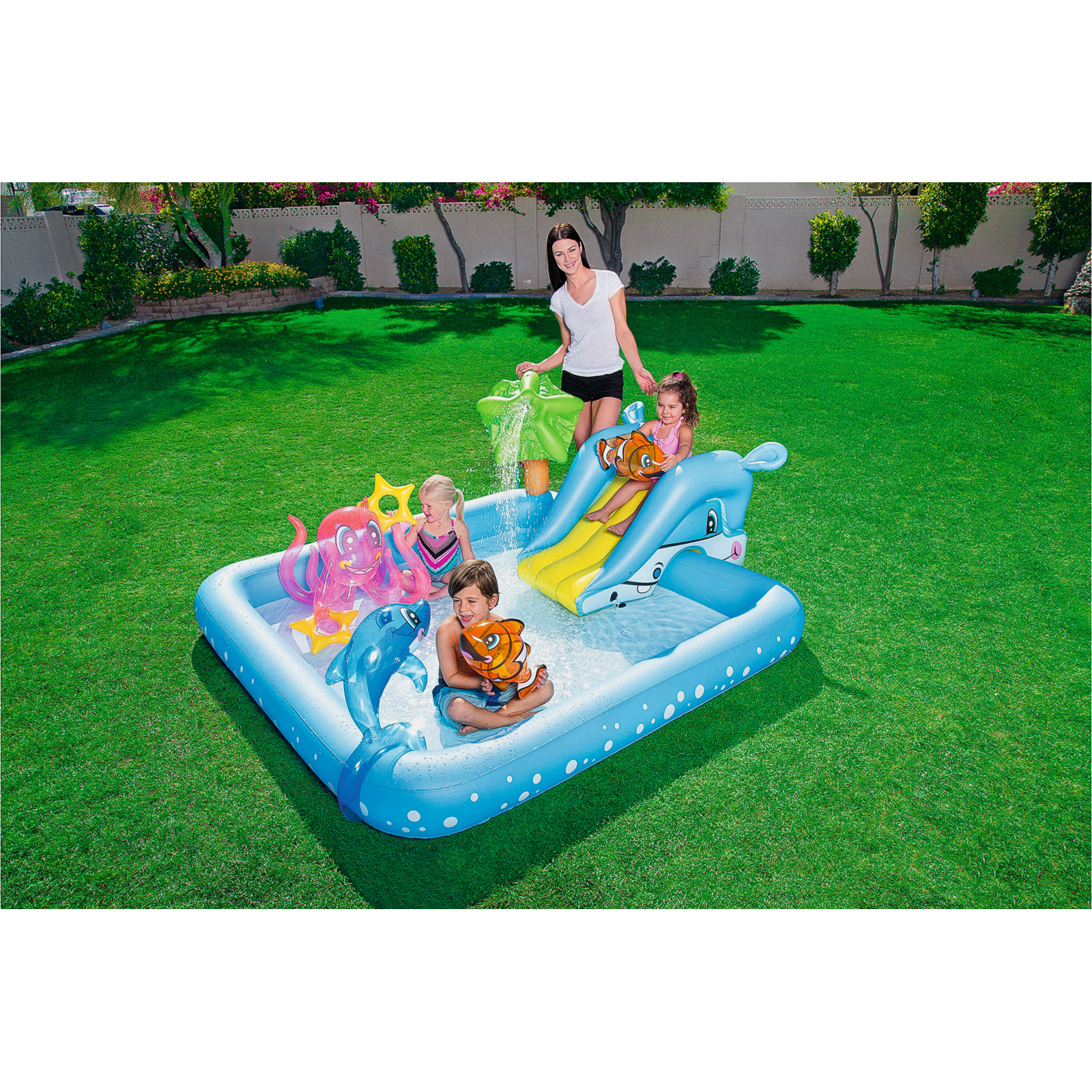 Bestway Pool Fant. Aquarium 239 x 206 x 86 cm