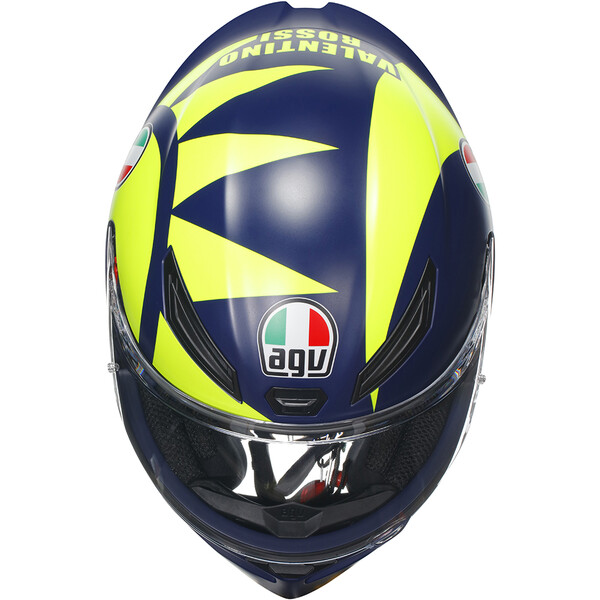AGV - Casque K1 S Soleluna 2018 Navy / Jaune