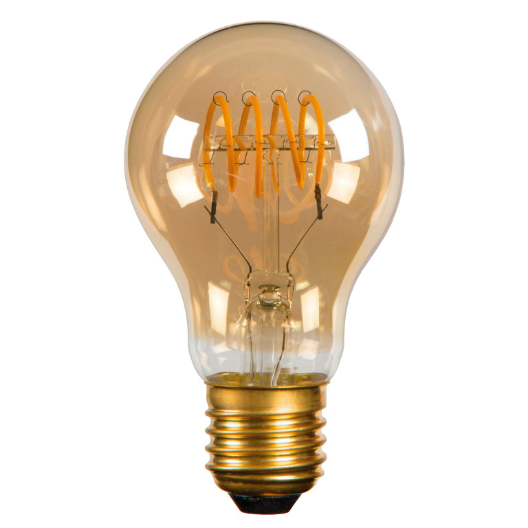 Lucide A60 LED lichtbron E27 5W 2200K amber dimbaar