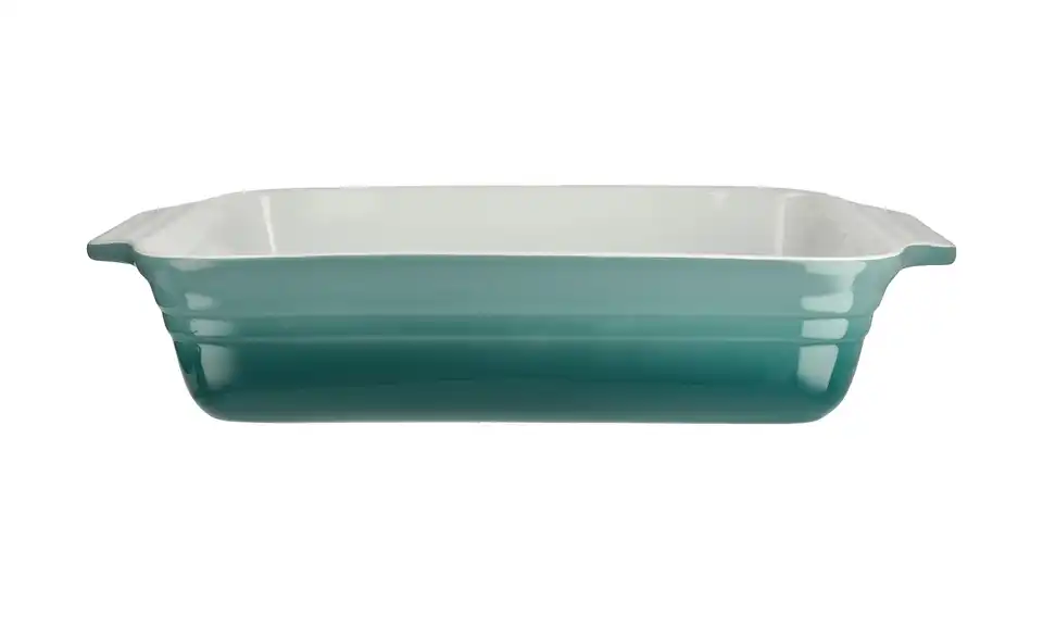 KHG Auflaufform Dunkelblau, Weiß 40 cm