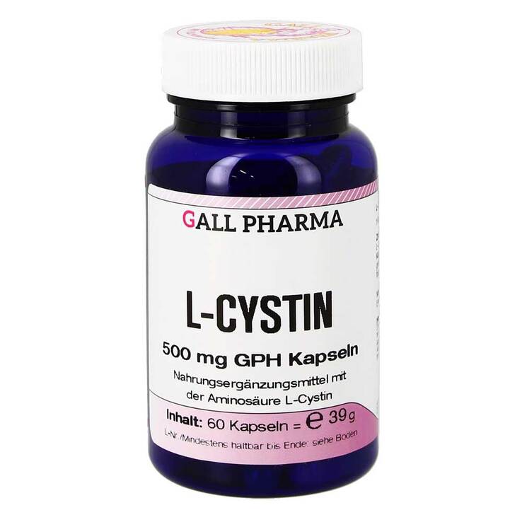 L-Cystin 500 mg Kapseln, 60 St
