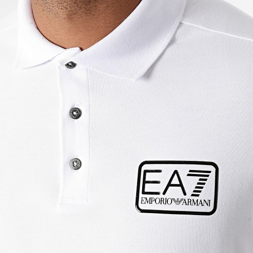 Polo Manches Courtes 6KPF01-PJ04Z Blanc