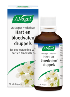 A.Vogel Crataegus   Valeriaan Hart en Bloedvaten Druppels 50ML