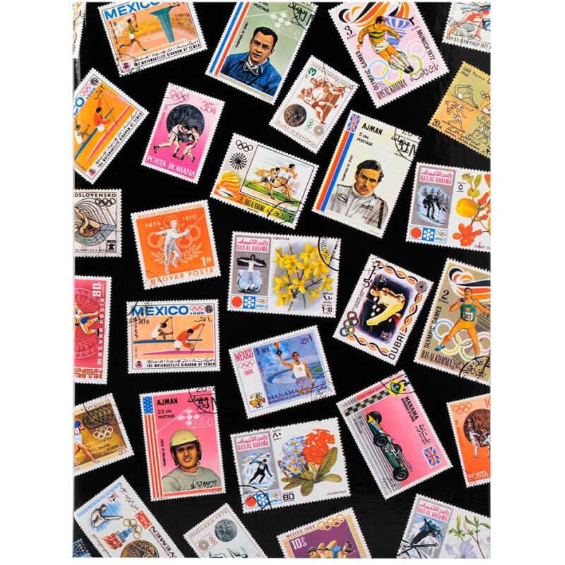 Album de timbres Sport 16 pages noires - 22,5x30,5 cm - Visuel