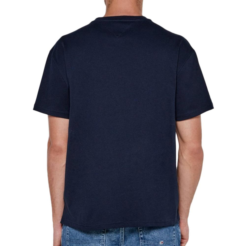 Tommy Hilfiger T-shirt Marine Homme Tommy Hilfiger Signatu