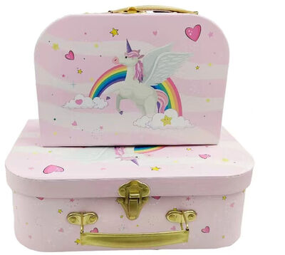 Alice & Fox RUT Koffert 2-Pack, Rosa