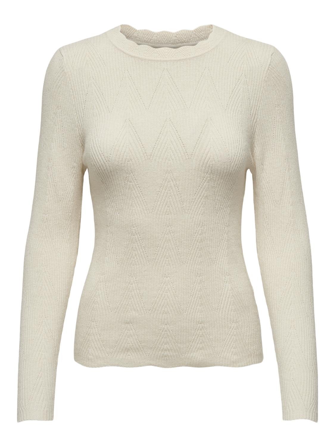 ONLMAI Strickpullover Whitecap Gray