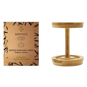 Support pour brosses à dents - Bambou