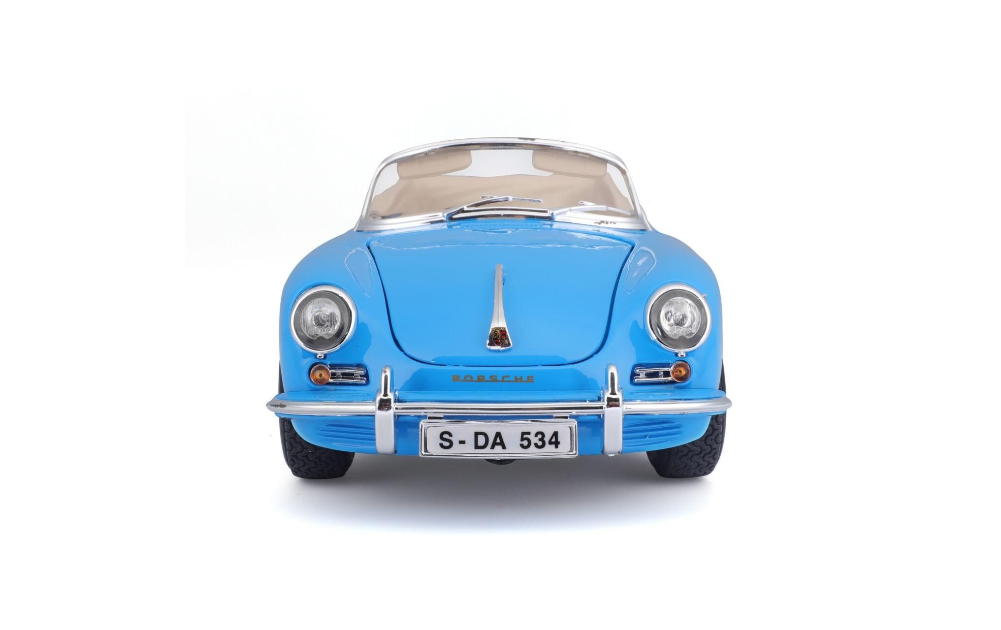 Porsche 356B Cabriolet 1961 Blau 1:18Sammlermodell im Massstab 1:18