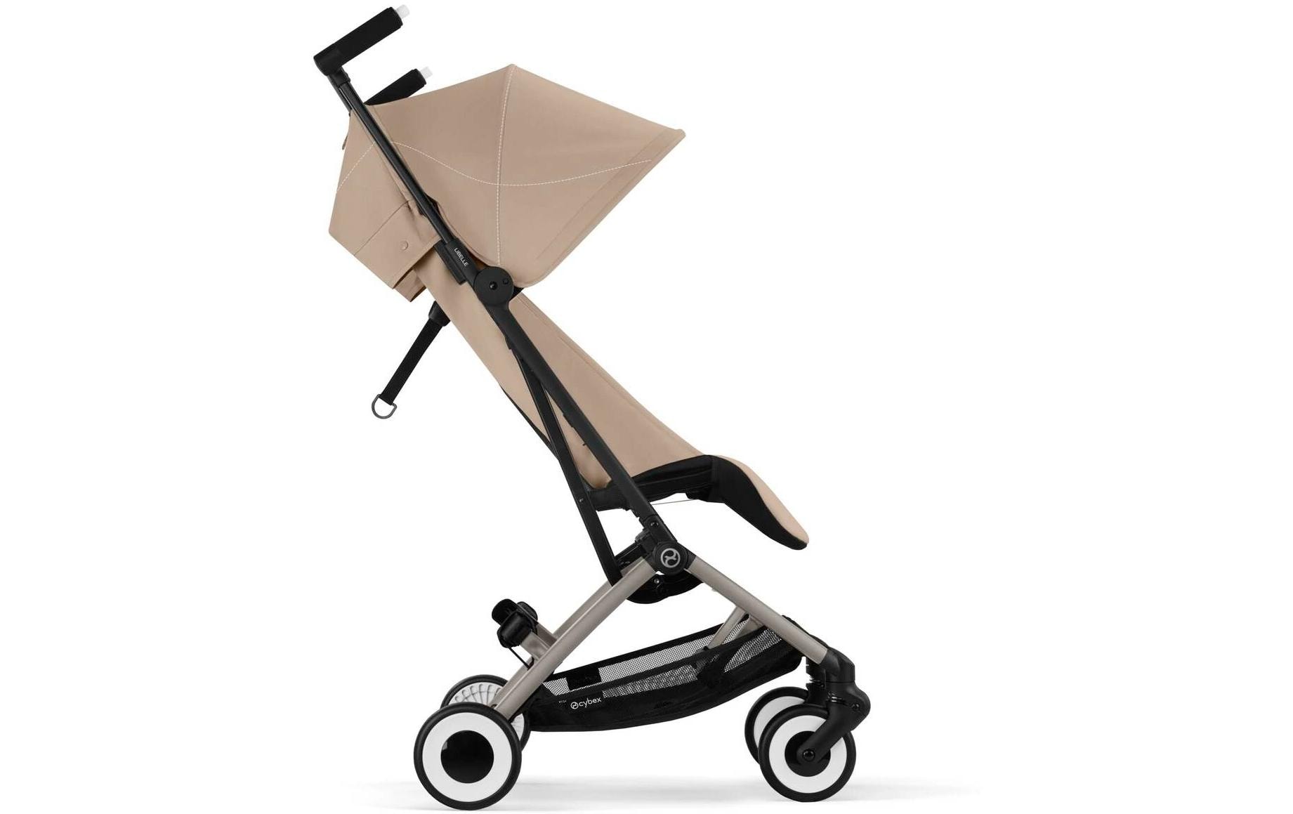 Buggy Libelle Almond Beige<br>Kompakter Reisebuggy mit Handgepäckmasse
