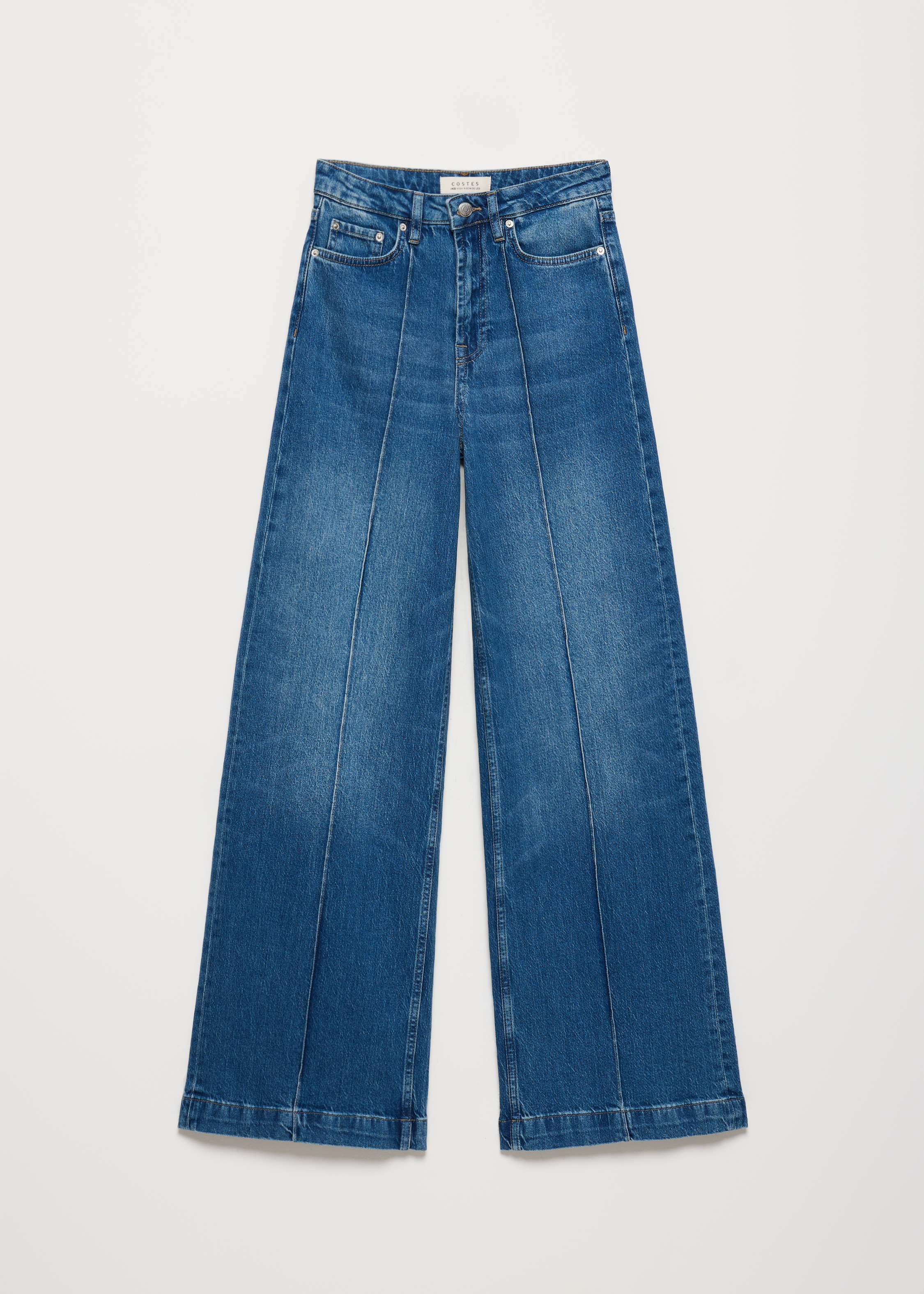 JAZZ - Wide leg jeans pintuck