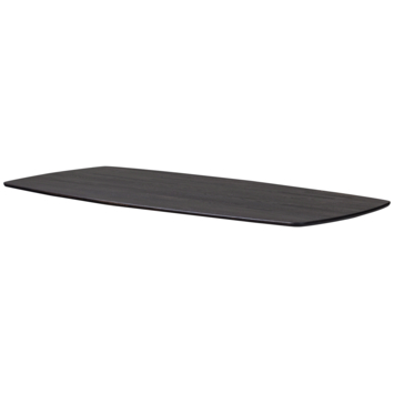 WOOOD tafelblad Tablo Deens ovaal deer brown 24 mm 210x100 cm
