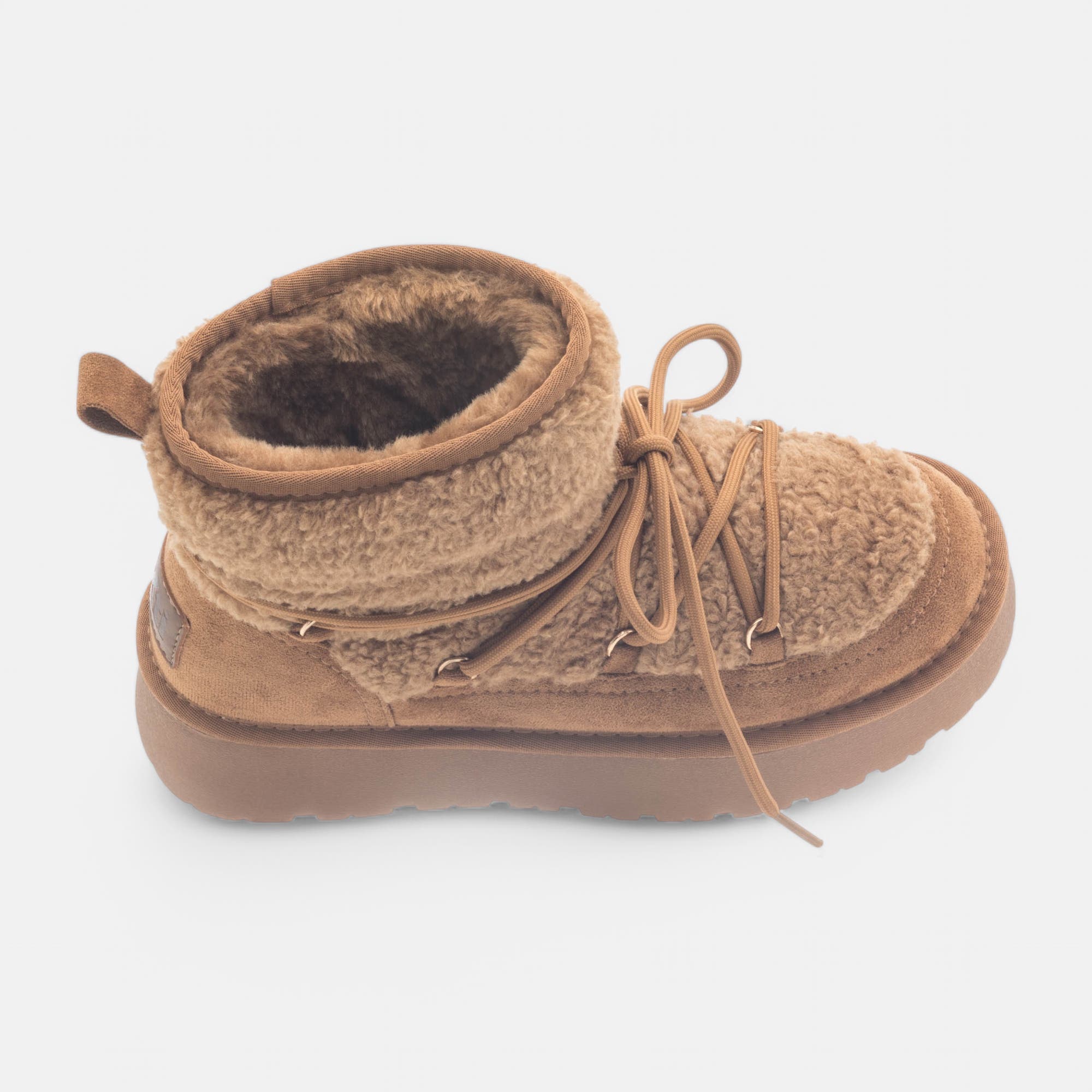 Boots Femme camel