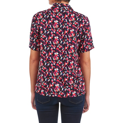 American Retro - NEOSHIRT - Noir / Rose / Orange