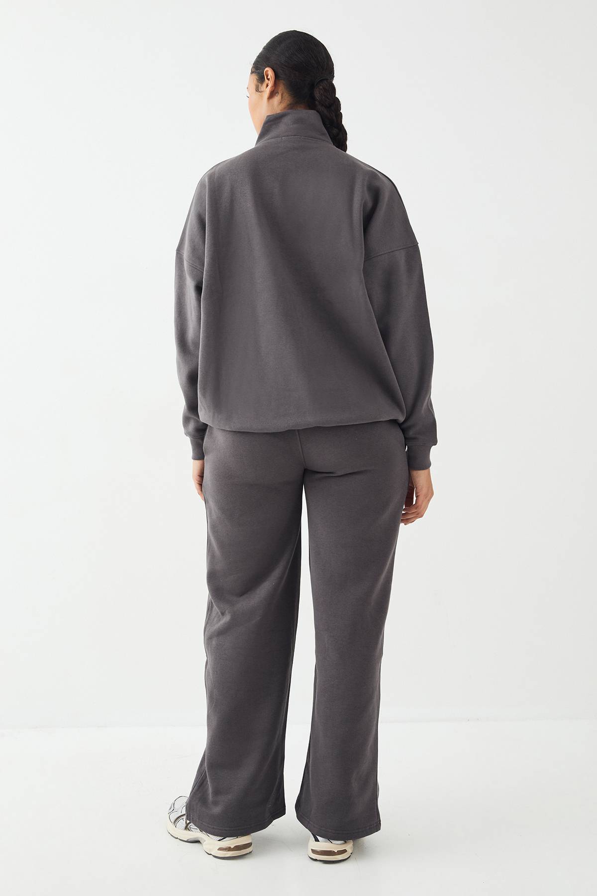 Jogging Jambe Droite Avec Appliqué Petite Taille Dsgn Studio