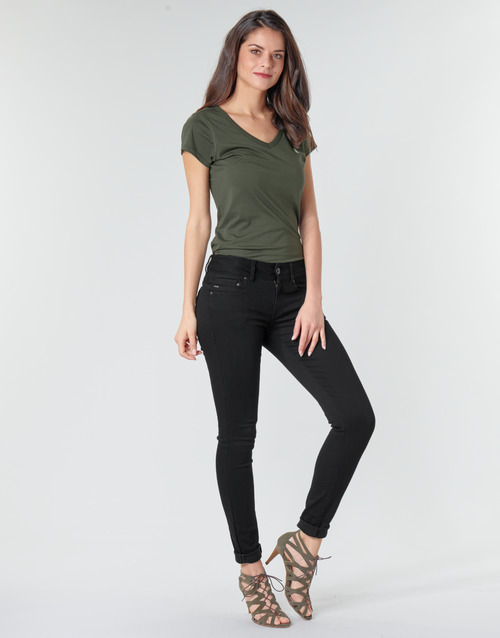 G-Star Raw - MIDGE CODY MID SKINNY WMN - Noir