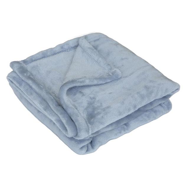 Couverture Microfibre 100x150 cm Bleuet - FEE MOI DORMIR