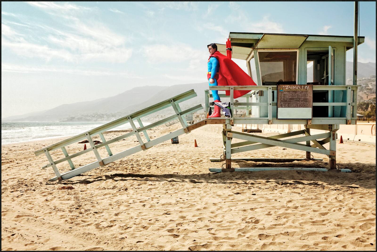 Super-Lifeguard by Daniel Picard - Limited Edition. Edition of: 150. Signed.