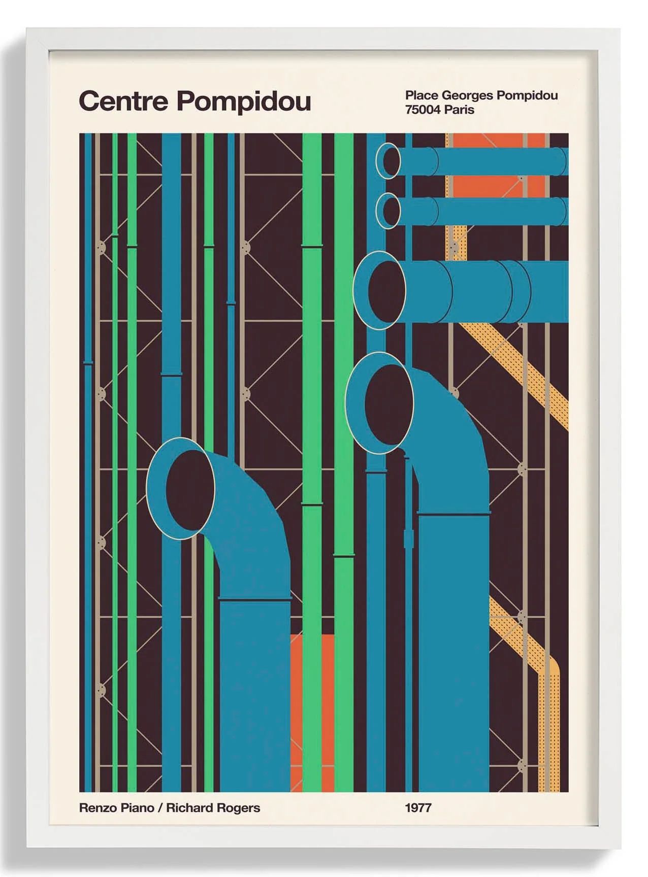 Pompidou von Florent Bodart