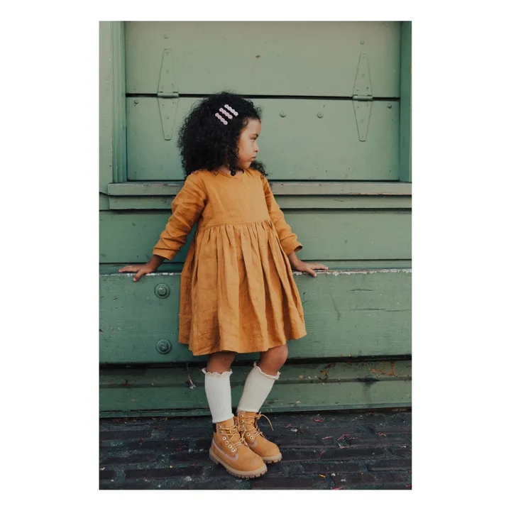 Collégien Chaussettes Joséphine | Blanc cassé