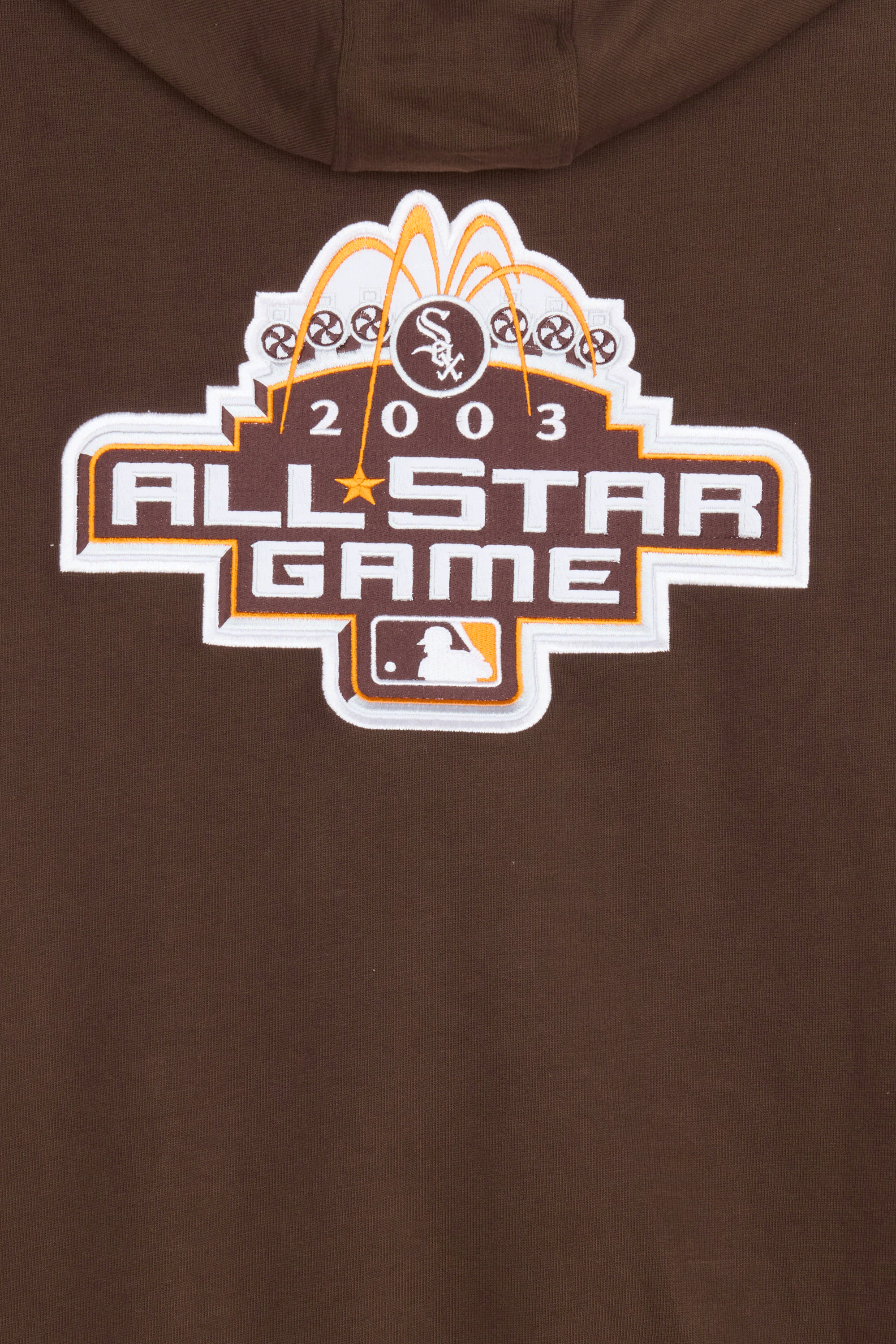 NEW ERA Hoodie WORLD SERIES OS Marron