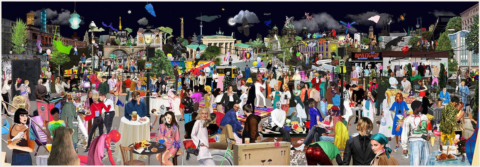 Berlin Nightlife by Sanda Anderlon - Limited Edition. Edition of: 150. Signed.