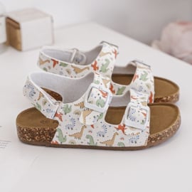 Dino sandal (met klittenband)