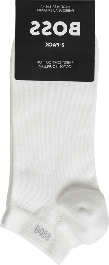 BOSS BOSS Men Business Hosiery Hvid