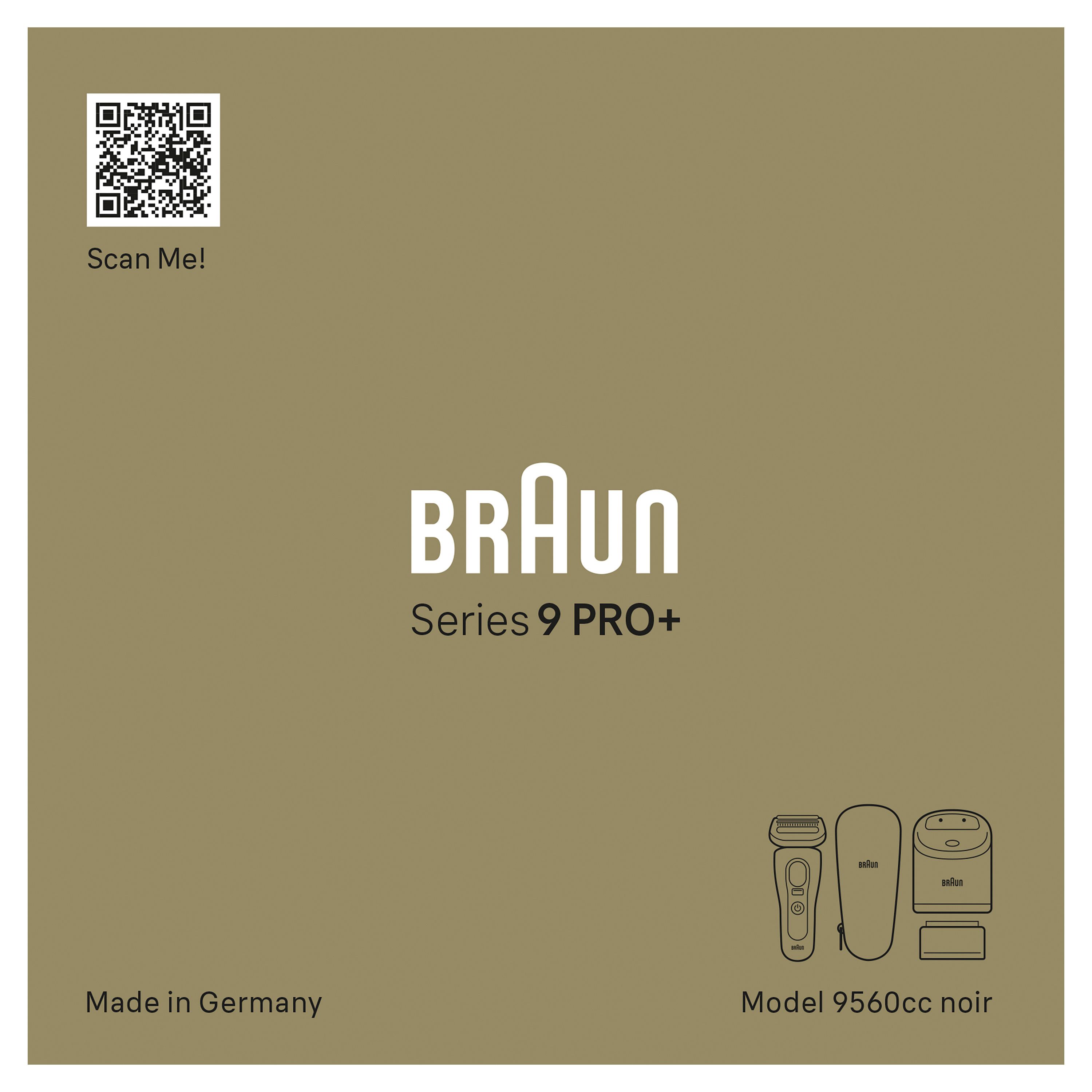 Braun - Elektrischer Rasierer für Männer 
