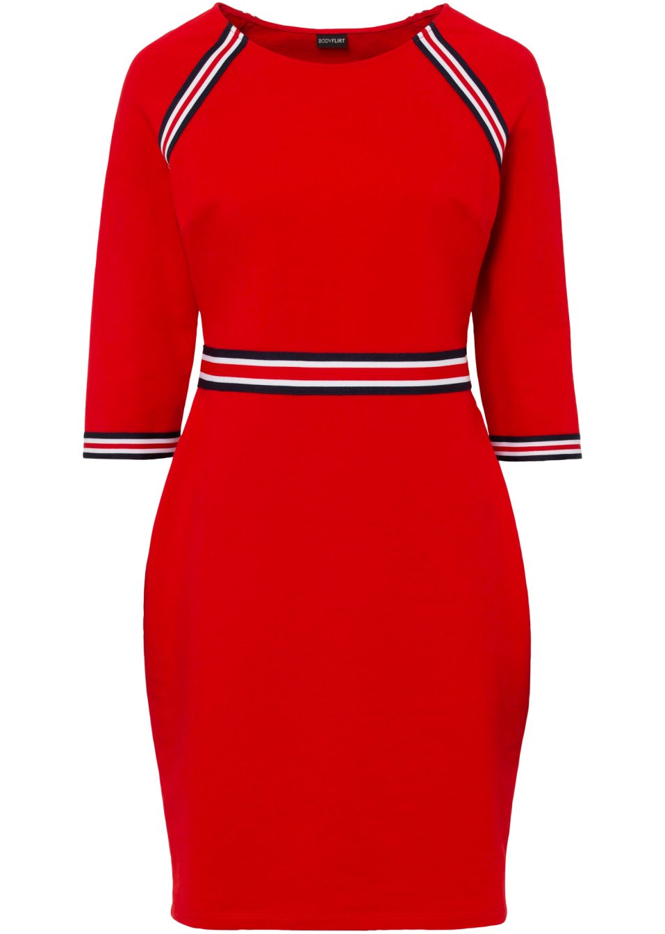 Robe en jersey avec ceinture