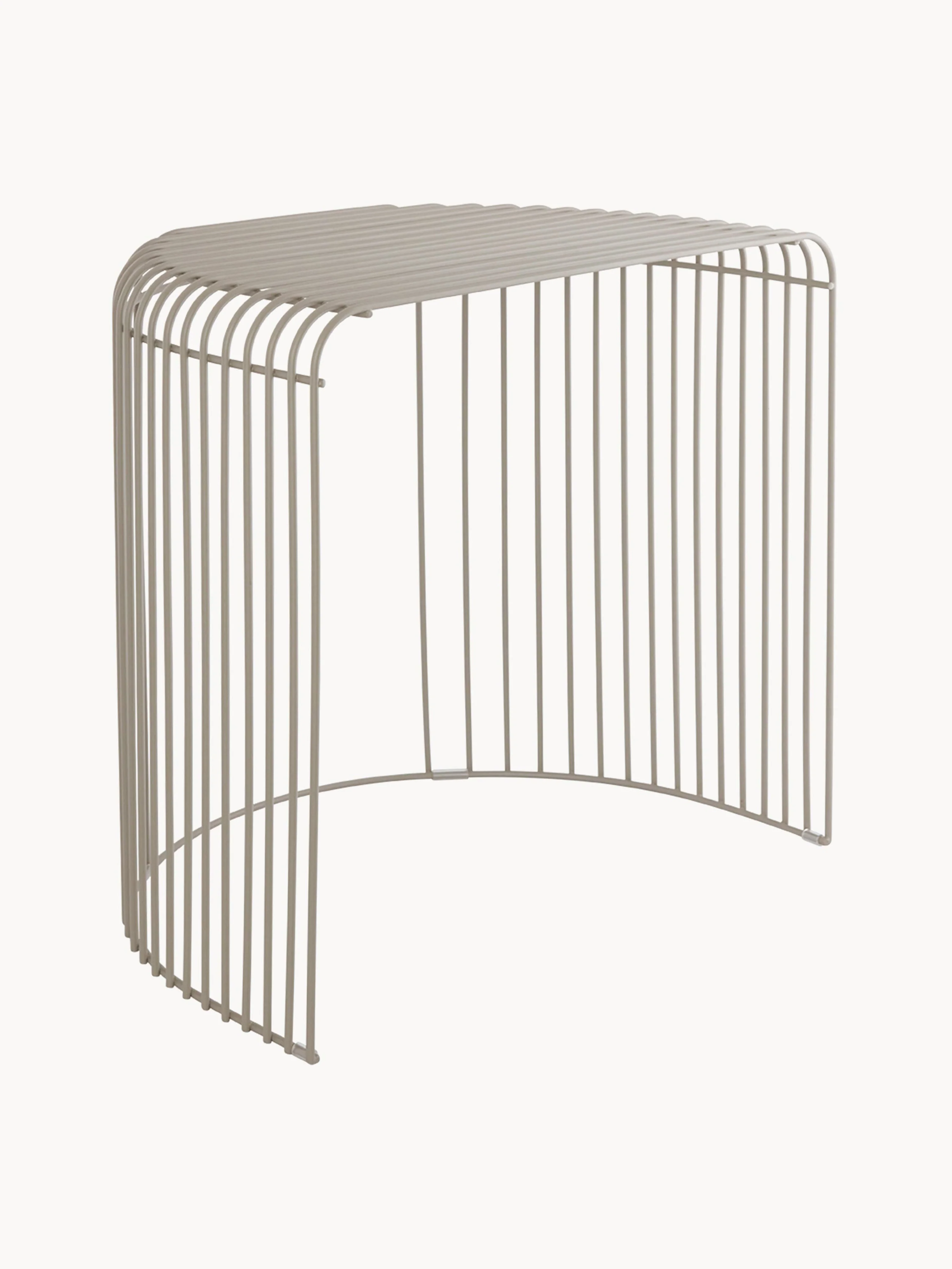 Metalen bijzettafel Curva