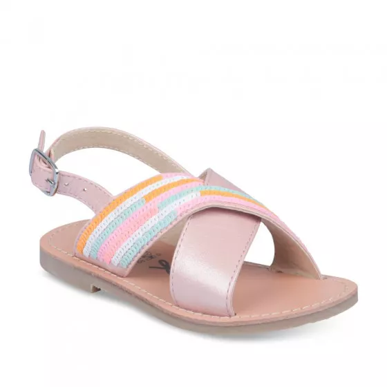 Sandales BEIGE NINI & GIRLS CUIR