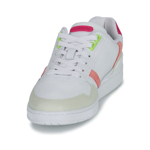 Lacoste - T-CLIP Blanco / Rosa