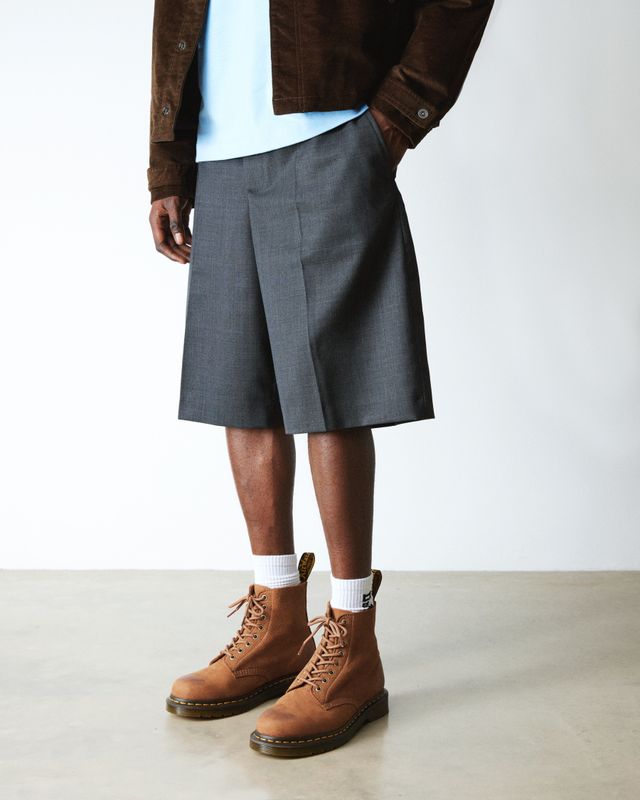 Dr. Martens - 1460 Pascal - Veterboots - Zwart - Nubuck - Dames