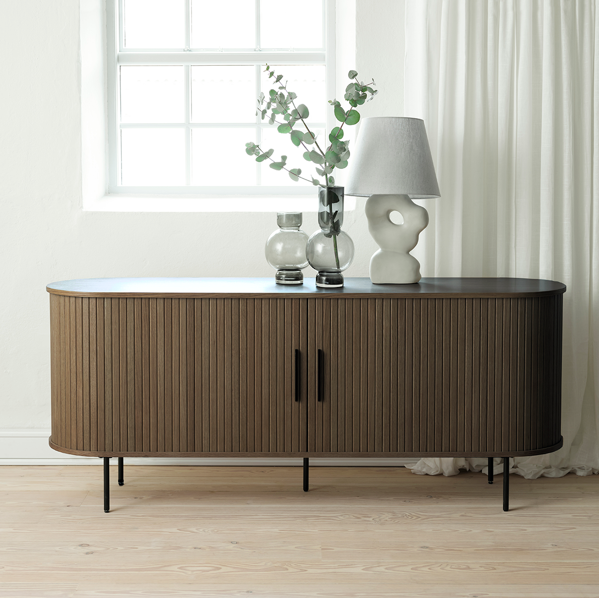 Dressoir Lenn hout Gerookt eiken