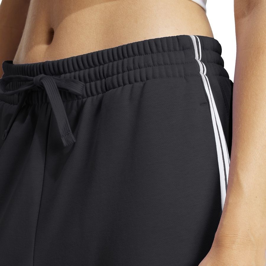 adidas Bas de Survêtement Essentials 3-Stripes French Terry - Noir/Blanc Femme