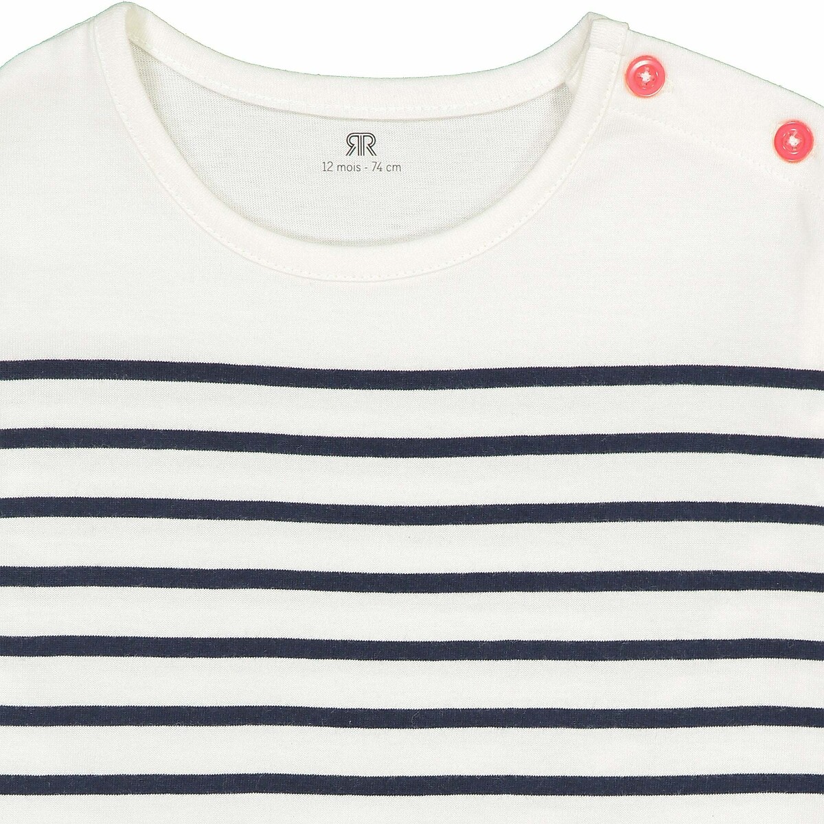 COLEÇÕES LA REDOUTE<br>T-shirt às riscas