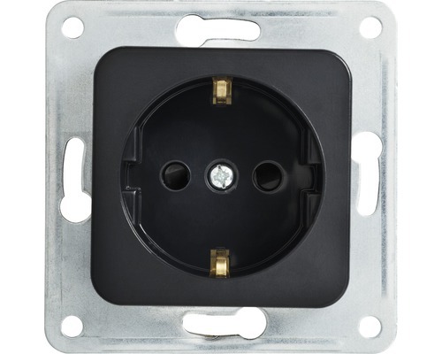 ROTH LANGE 57430 Stopcontact met verhoogde aanraakbeveiliging Basic zwart-grijs