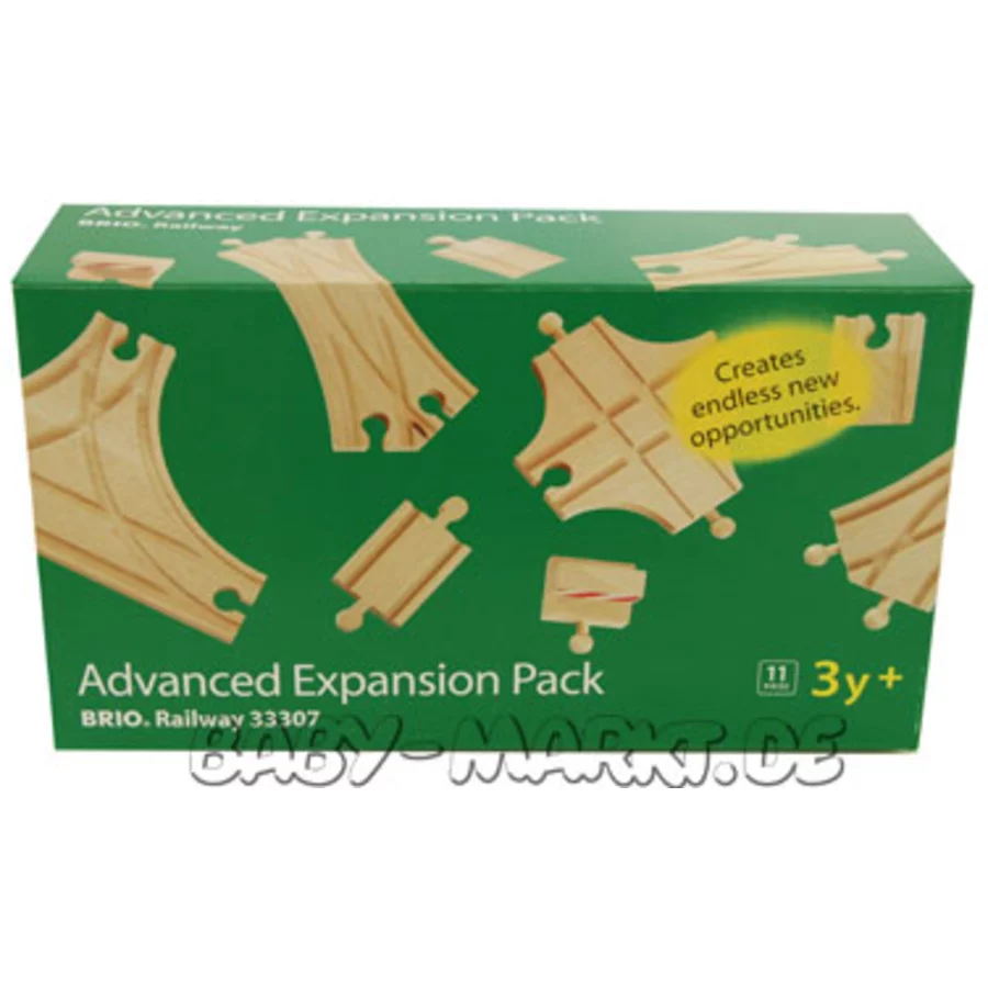 BRIO® WORLD Schienen- und Weichensortiment 33307