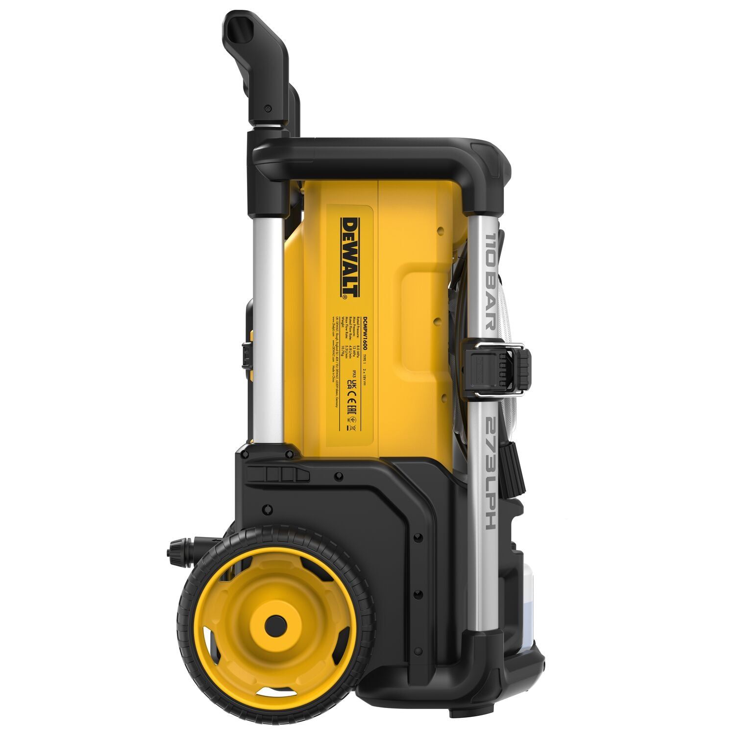 DeWALT DCMPW1600N Accu hogedrukreiniger 2x18V XR Basic Body