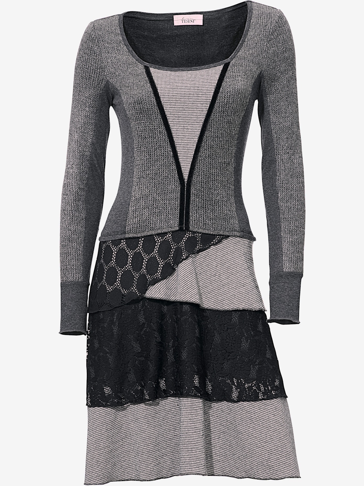 Robe en jersey matières tendance