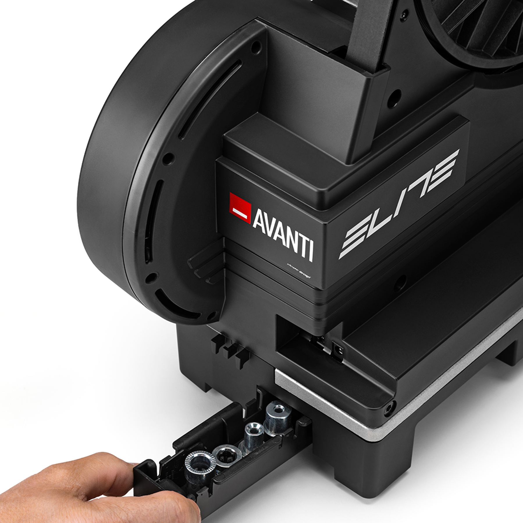 Elite Avanti Fietstrainer met Zwift Cog & Click