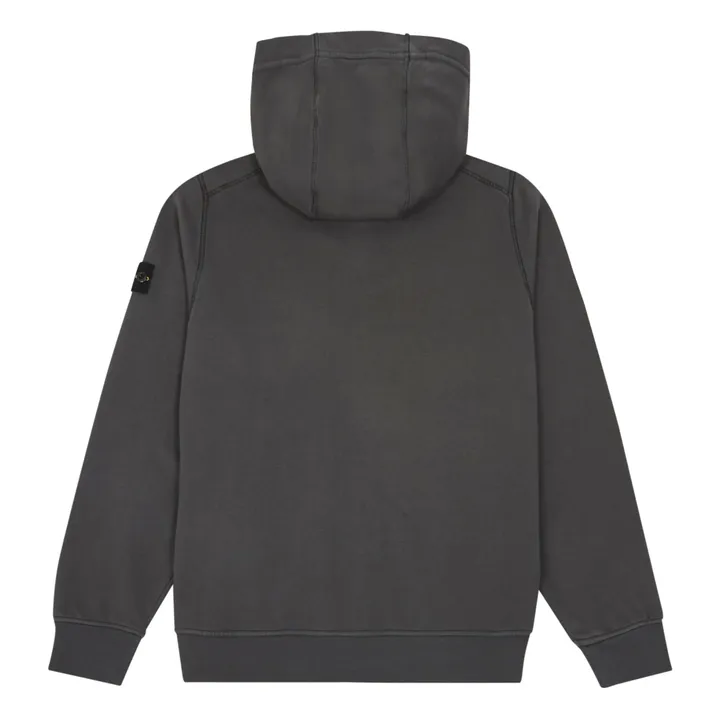 Stone Island Sweat Zippé Logo | Bleu gris