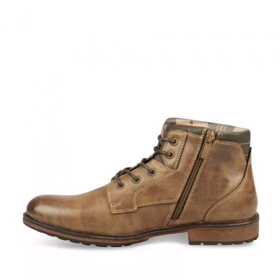 Bottines TAUPE DENIM SIDE
