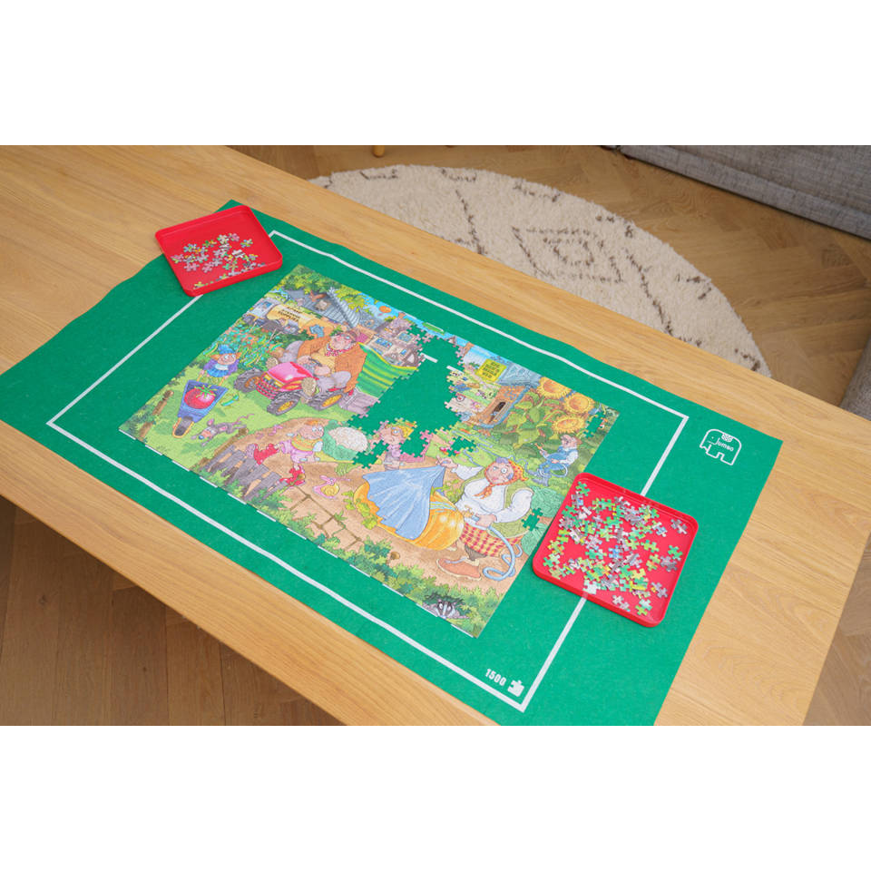 Oprolbare puzzelmat - 1500 stukjes