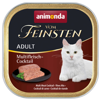 animonda Vom Feinsten Adult mit Multi Fleischcocktail 32x100g