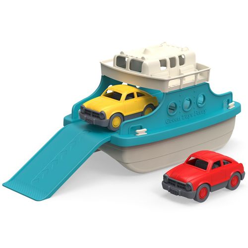 Green toys veerboot met autootjes - gerecycled GTFRBA1038