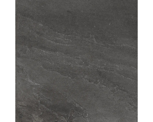 Porseleinen steengoed wand- en vloertegel Meran antraciet 59,7 x 59,7 cm 6 mm dik mat gerectificeerd
