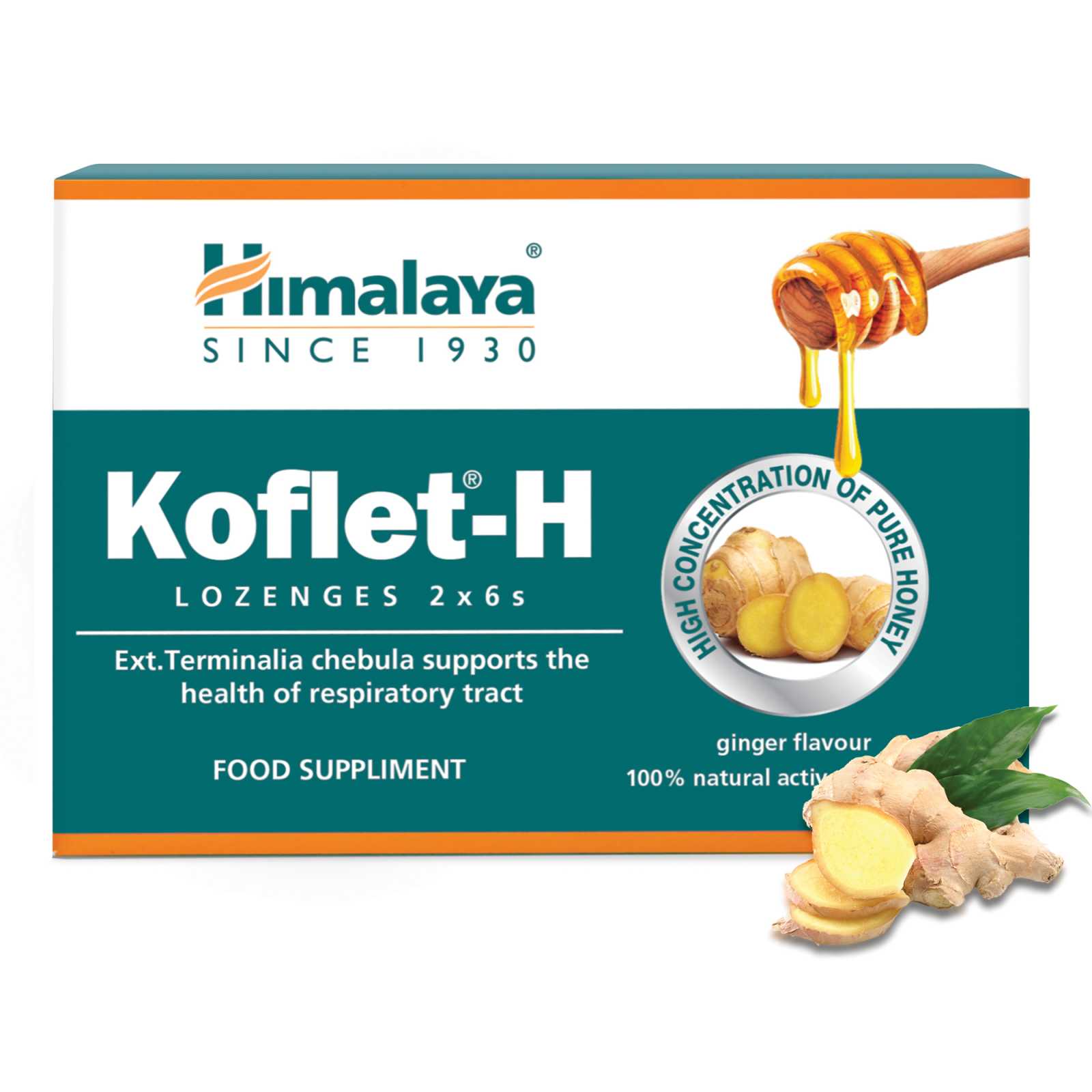 Comprimidos Himalaya Koflet-H 2x6 comprimidos