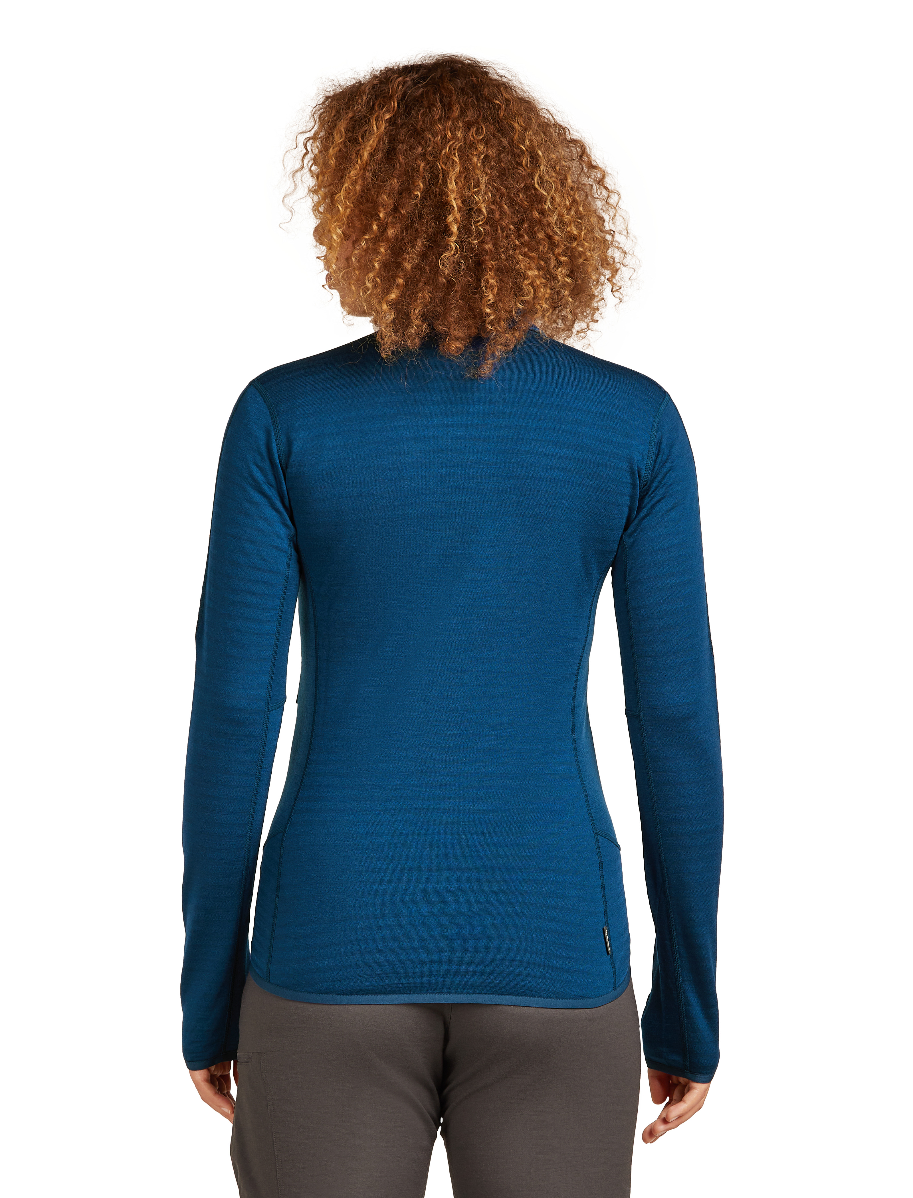 W Merino Blend 300 RealFleece Descender LS Zip